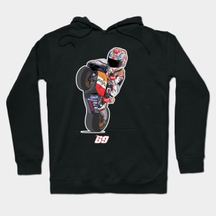 Nicky Hayden Cartoon Hoodie